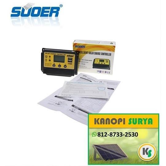Sungd- Scc Solar Charge Controller Lithium Lifepo4 12V/24V 20A/30A