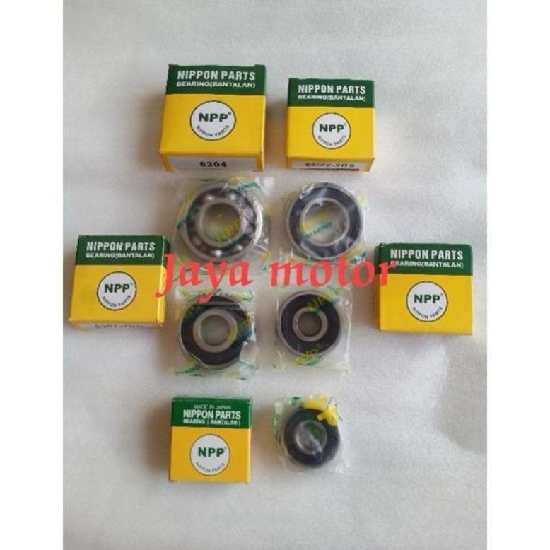 Bearing mesin rasio plus bearing kruk as Beat karbu Beat Fi Beat pop Esp Street Vario karbu Genio Be