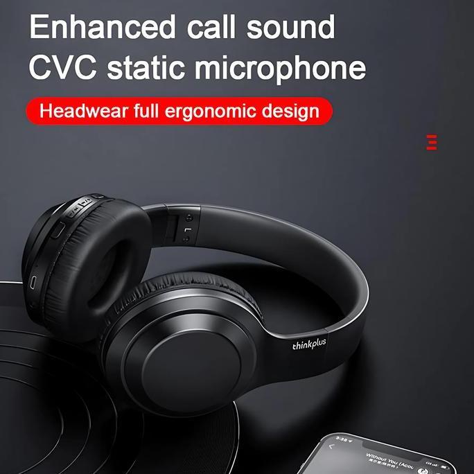 LENOVO Thinkplus TH10 Headset Bluetooth 5.0 Headphone Earphone Mic /  Thinkplus EH150 Foldable Wirel