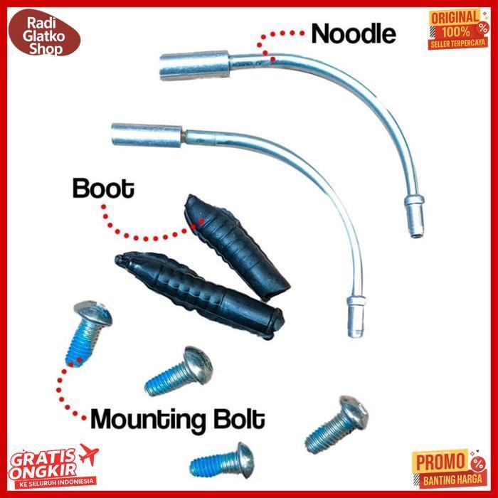 Terbaru Rem V-Brake Sepeda Komplit 20 Bmx 24 26 Mtb 1 Set Rem Depan Belakang Kabel