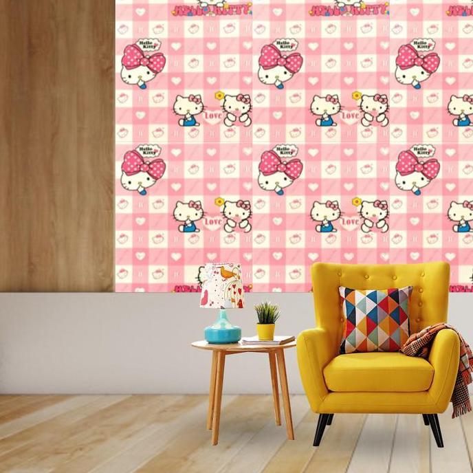 Wutwut- Bobi Wallpaper Dinding Hello Kitty
