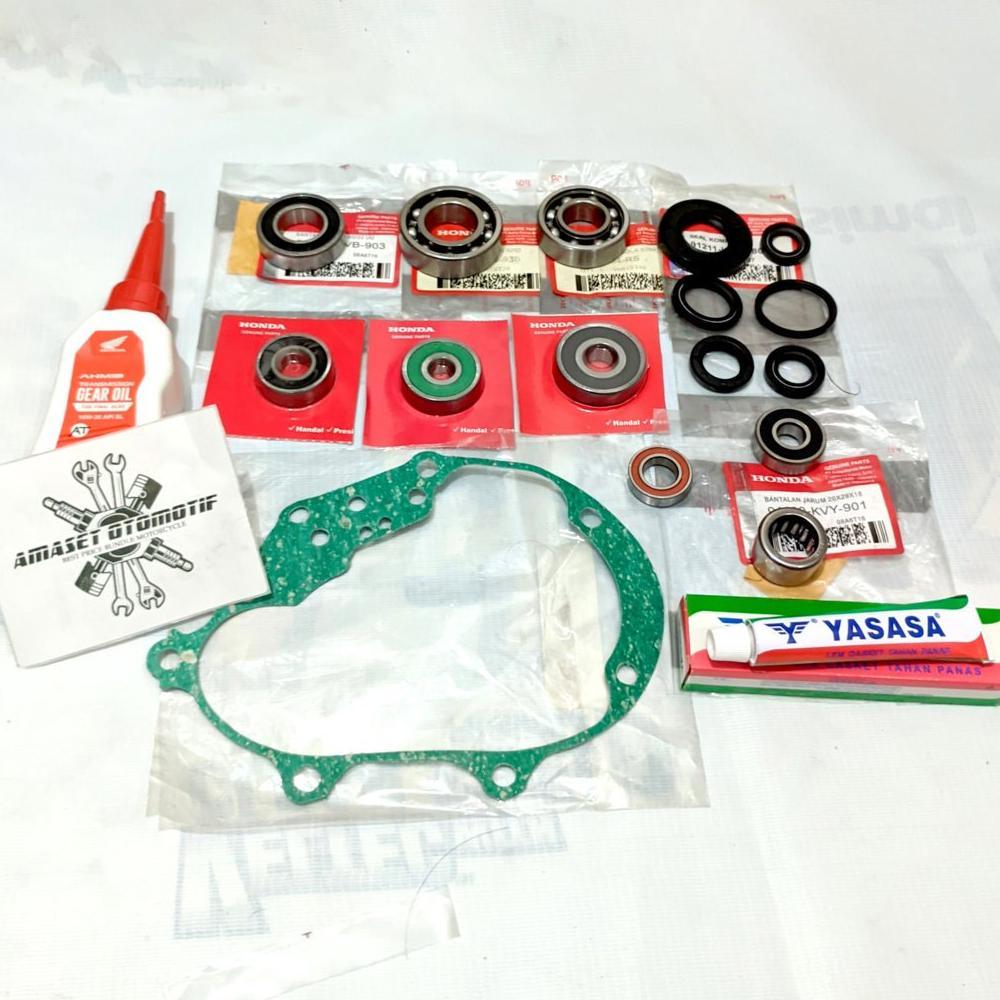 Komplit Bearing Rasio Vario 125 Vario 150 PCX 125 Plus Seal Oli Gardan