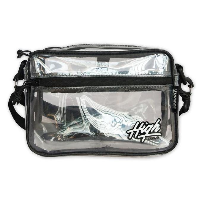 Bag- Mini Sling Bag - Travolt - Tas Transparan - Wave High - Tas Selempang Pria Slingbag