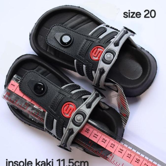 Sptkrn- Shevano Sandal Anak Tali Belakang Jepit Fashion