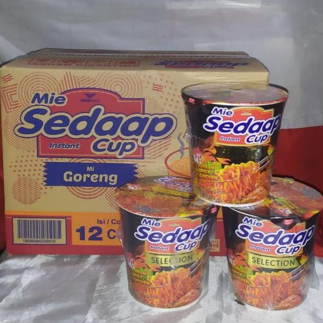 Mie Sedap Cup Selection Goreng Korean Spicy Chien 1 Dus