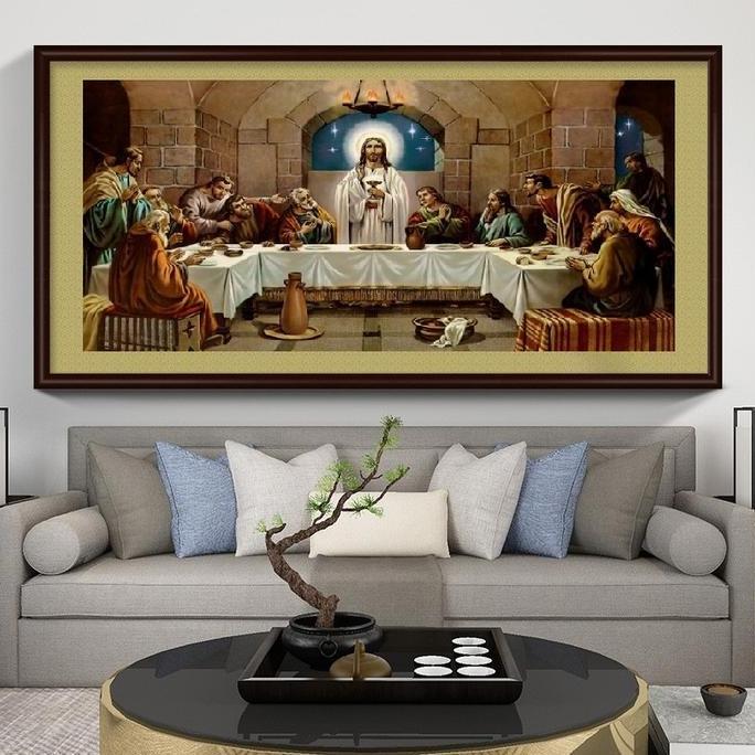 DIY Diamond Painting Full perjamuan kudus yesus kristen 11060 cm D847