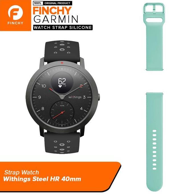 Finchy Strap for Withings Steel HR 40mm Replment Silicone Wristband