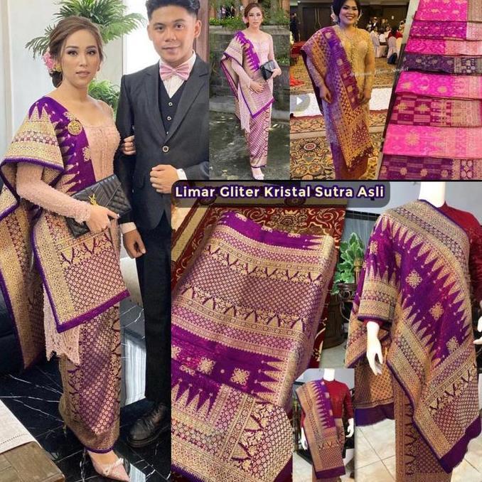 Songket Limar Sutra Asli/ songket tenun asli palembang /ilham songket palembang