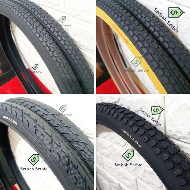 Ban Luar Sepeda 26X1.75 Swallow Deli Tire 26 X 175 1.75 26X175 Mtb Road City Bike Federal Touring