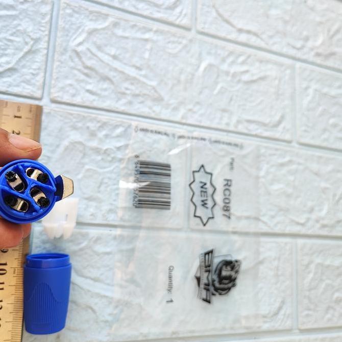 Fuxc- Jeck Spikon Jack Speakon Bma Rc087 Connector Bma Biru Speacon Male Ori
