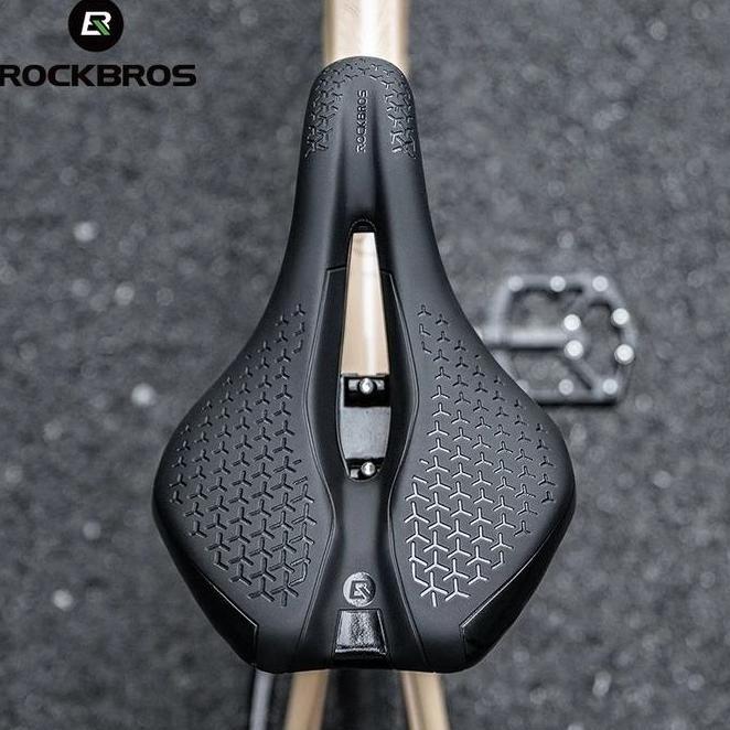 Sadel Sepeda Robros Sadel Sepeda Lipat Mtb Roadbike Lubang Empuk 38210056001 Robros Sadel Sepeda Lip