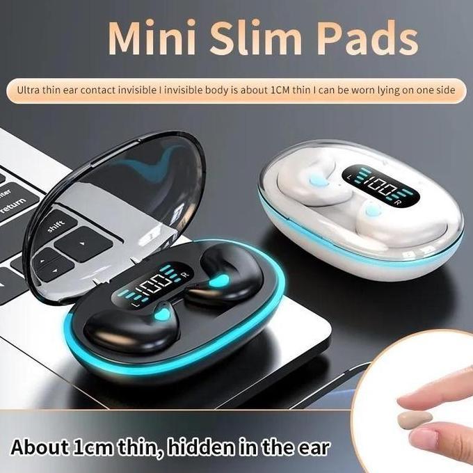 Azrilbagusshop - X55 Mini Sleep Tws Bluetooth Invisible Earphone