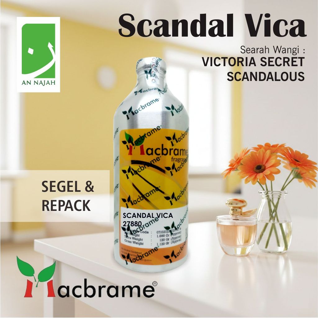 SCANDAL VICA | Searah Wangi Scandalous | Macbrame