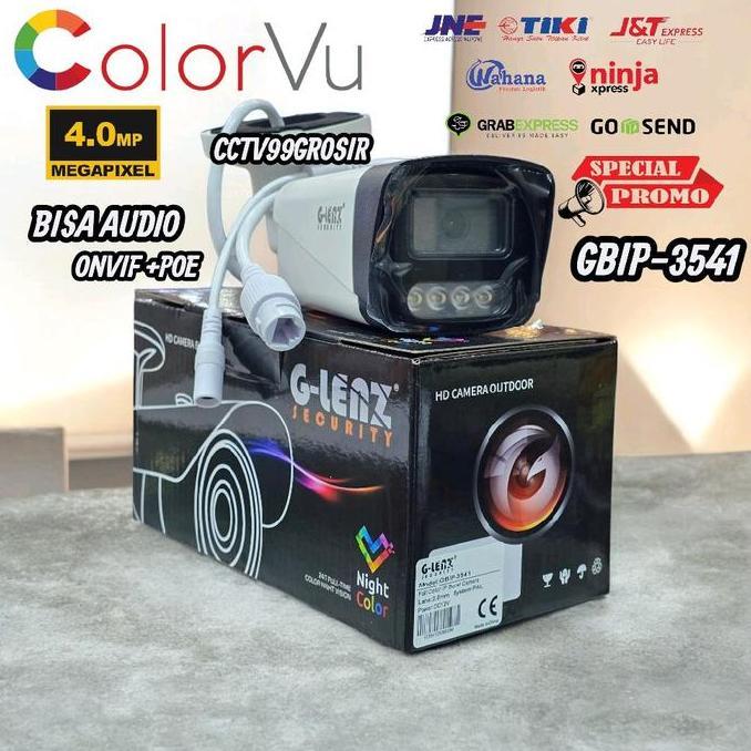 IP CAMERA OUTDOOR 4MP Full ColorVu Onvif, Ip Cam Glenz POE, ipcam