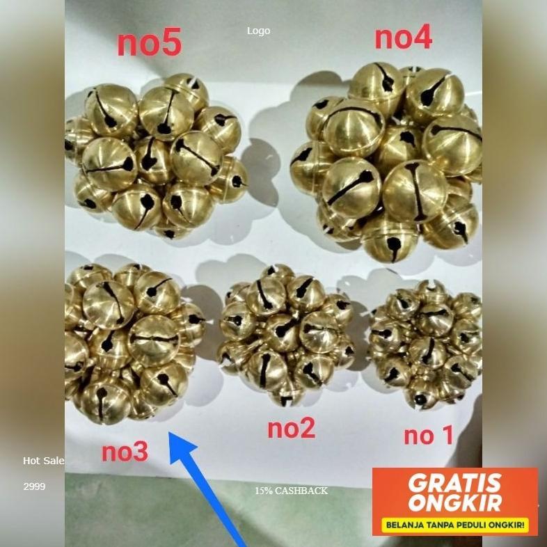 Klinting Kuningan/Gong Seng. Klintingan Bahan Kuningan Baru