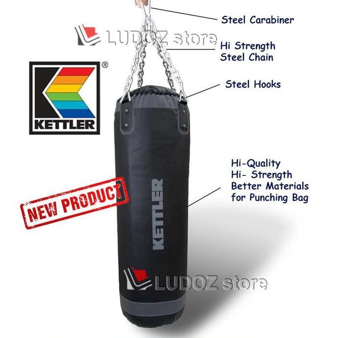TERMURAH - Sandsak KETTLER Ukuran L Sandsack Samsak sansak  Karung Tinju Boxing Muaythai sand sak