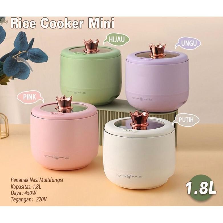DISCOUNT VISHAL RICE COOKER MINI 1.6L PORTABLE PANCI ELEKTRIK MULTIFUNGSI KECIL