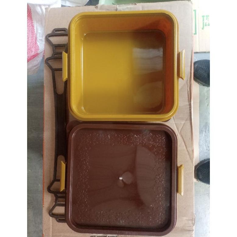 BESTPROMO RANTANG SUSUN 2 KOTAK REJEKI / RANTANG SUSUN 2 MURAH / RANTANG HAJATAN SUSUN 2