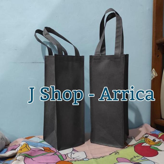 NEW PRODUCT TAS BOTOL, GOODY BAG WINE, HAMPERS,PAYUNG,SPUNBOND, NONWOVEN BAG HITAM GOODIE BELANJA