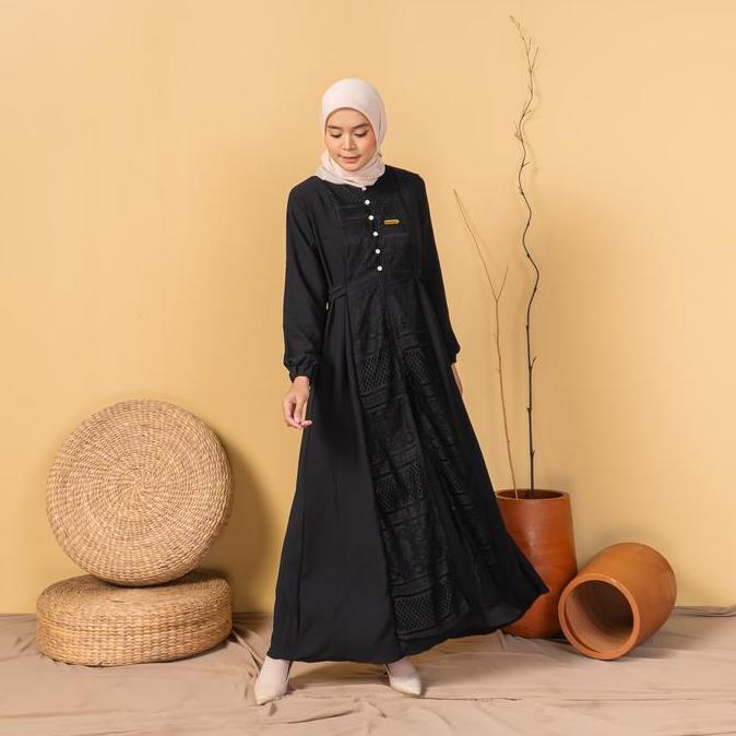 Musamma Shena Dress - Airflow - Gamis Wanita