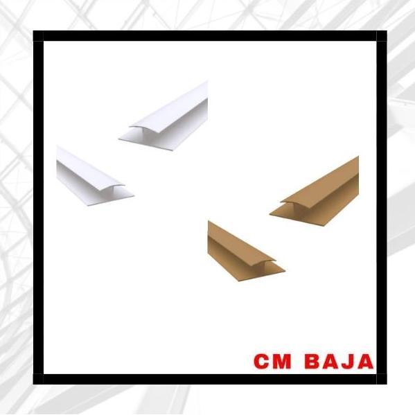 SIAPKIRIM Lis Sambung Plafon PVC 4 Meter CM Baja READY STOCK