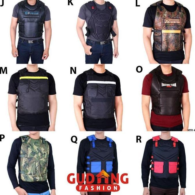 Rompi Motor Army Pria Dewasa Anti Angin