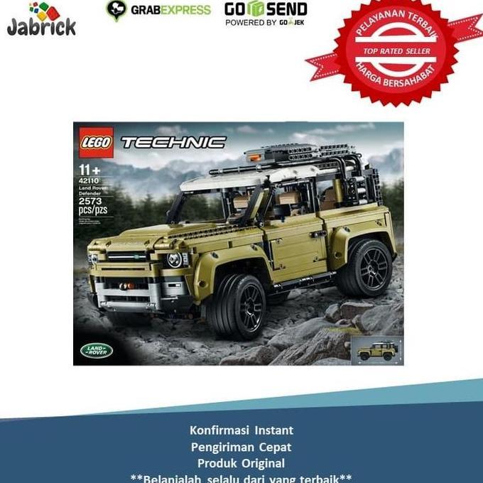 LEGO 42110 TECHNIC LAND ROVER DEFENDER ORIGINAL DAN TERPERCAYA
