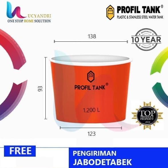 Sale Profil Tank Tao 1200 Tangki Air Bak Terbuka