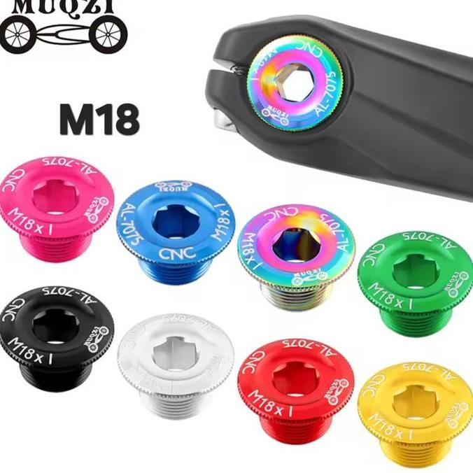 Promo Baut Crank M18 Baut Crank Arm Sepeda M18 Bolt Crank Sebelah Kiri COD