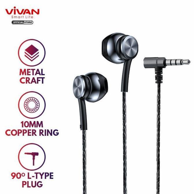 VIVAN Q12 SEMI IN-EAR EARPHONE TER