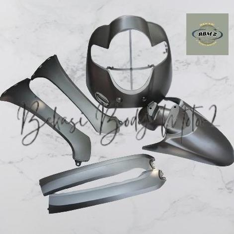 Paketan body depan cover tameng depan spakbor sayap set under side set Scoopy fi K93 esp donat tahun