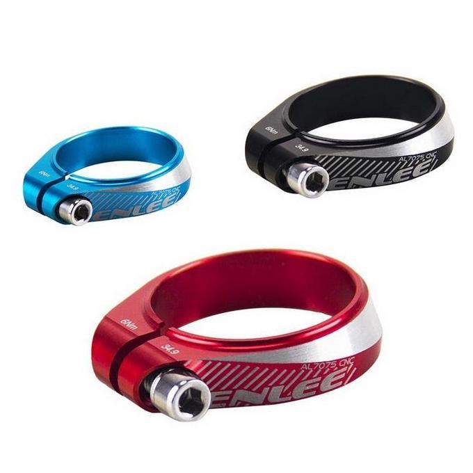 Promo clamp seatpost Fit 30.9-34.9mm enlee alloy seatclamp MTB sepeda lipat COD