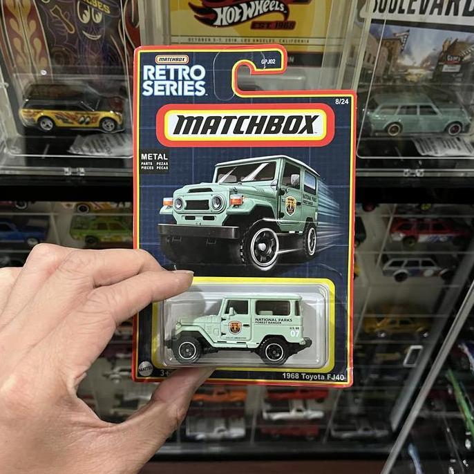 matchbox mbx 1968 toyota fj40 retro series [hijau telur asin] kode 177