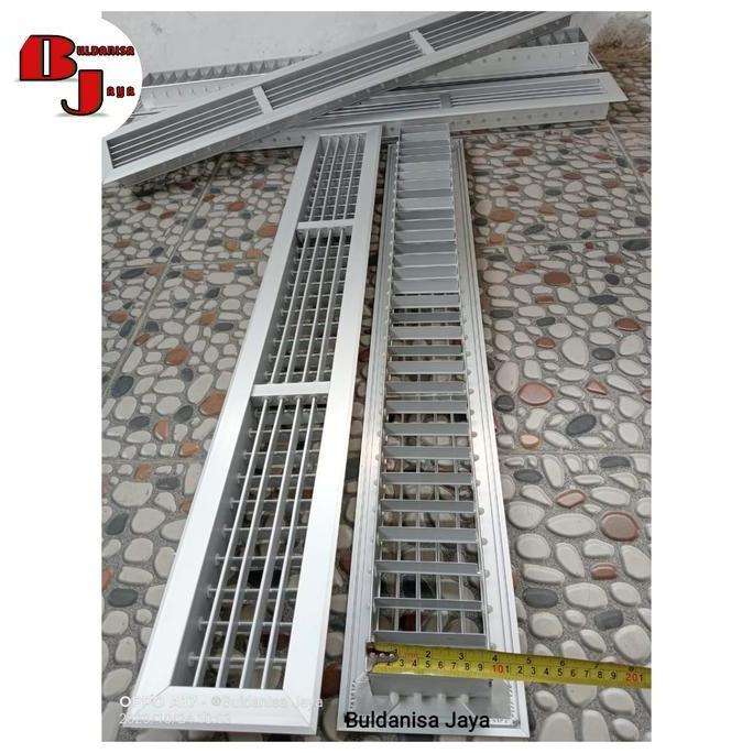 SUPPLY AIR GRILL UK 100X10 CM DALAM ORIGINAL DAN TERPERCAYA