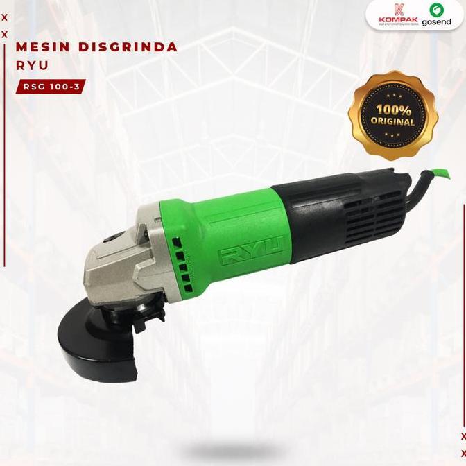 TERMURAH - Mesin Gerinda Tangan RYU / Angle Grinder RYU RSG 100-3
