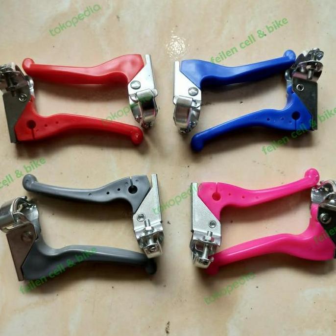 Promo handle rem sepeda handle rem sepeda anak warna COD