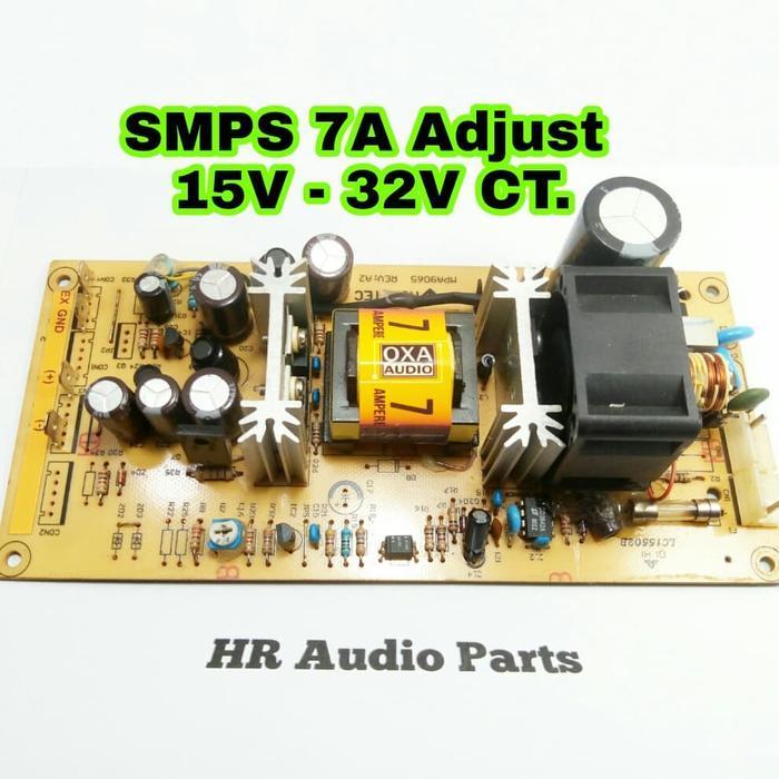 Smps Ct 7A Adjust 15V- 32V Ct For Amplifier Original Dan Terpercaya