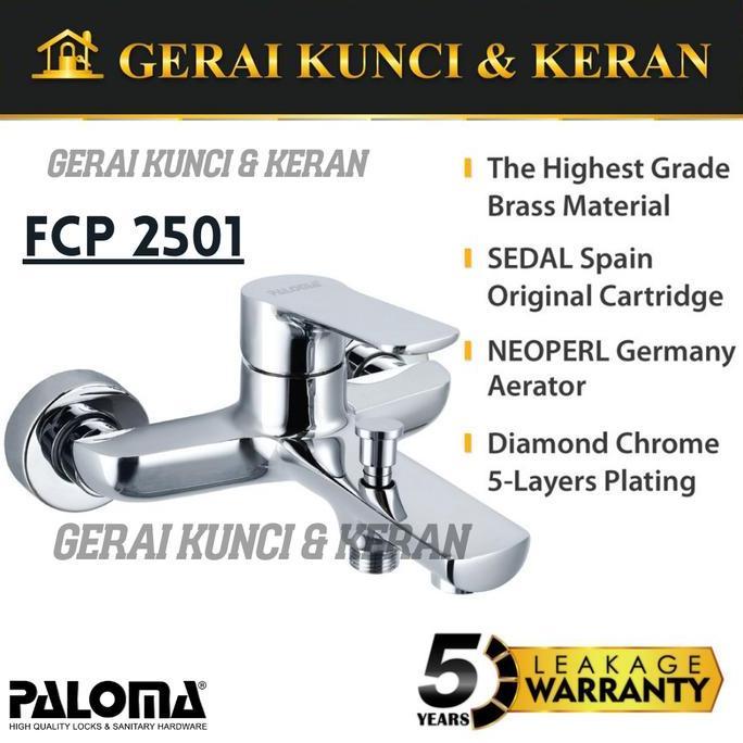 TERBARU - FCP 2501 KRAN PANAS DINGIN SHOWER PALOMA MIXER KRAN AIR