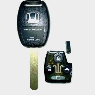 TERMURAH - Kunci honda accord CM 5 gen7 CRV gen2 + chip  dan transmiter remote