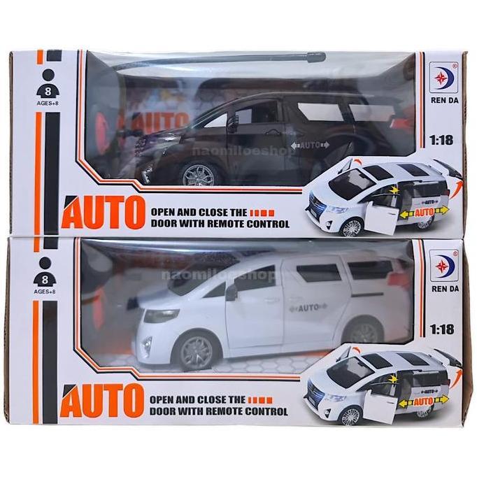 remote control/mobil remote control/mainan mobil remote mobil alphard kode 1386