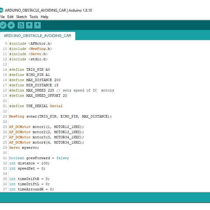 ROBOT - DIY - ARDUINO - SMART CAR - ROBOT ARDUINO 4WD - (BELUM DIRAKIT) + SOURCE CODE PROGRAM KODE 4