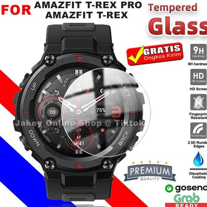 Tempered Glass Anti Gores Screen Guard For Amazfit T-REX - Amazfit T-REX PRO - TREX