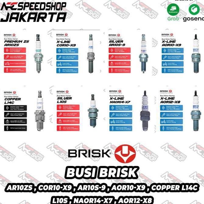 Promo Busi Brisk XLine Racing AORZS Honda CB 150R Busi Racing Diskon