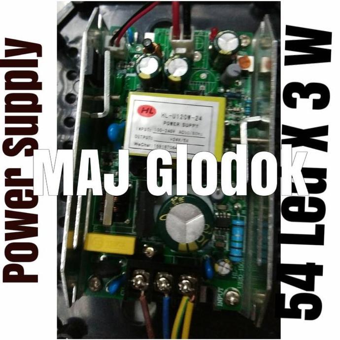 Power Supply Par led 54 x 3W