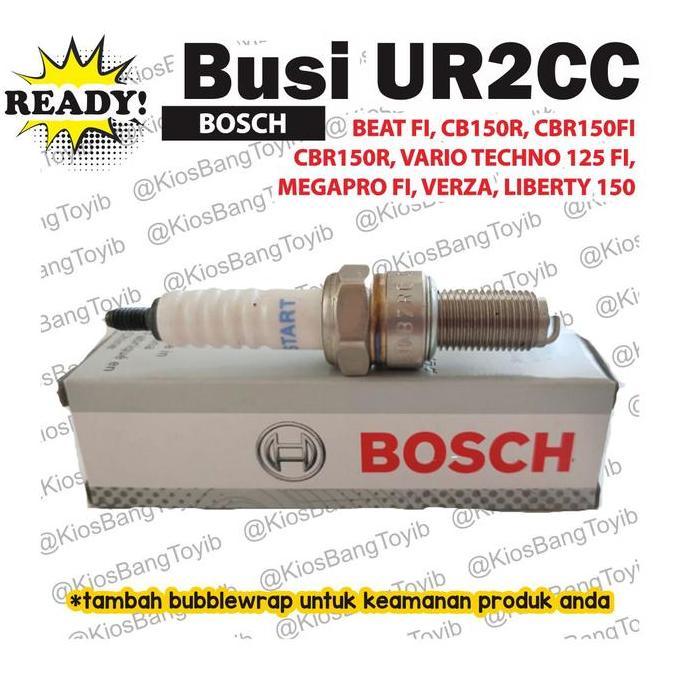 Promo Busi Motor UR2CC Beat Vario Megapro Verza CBR 150 Liberty (BOSCH) Diskon