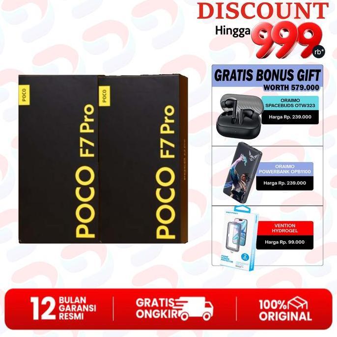 Bomransit_1 - POCO F7 Pro 12G/512 GB Snapdragon 8 Gen 3 Garansi Resmi Xiaomi Indonesia