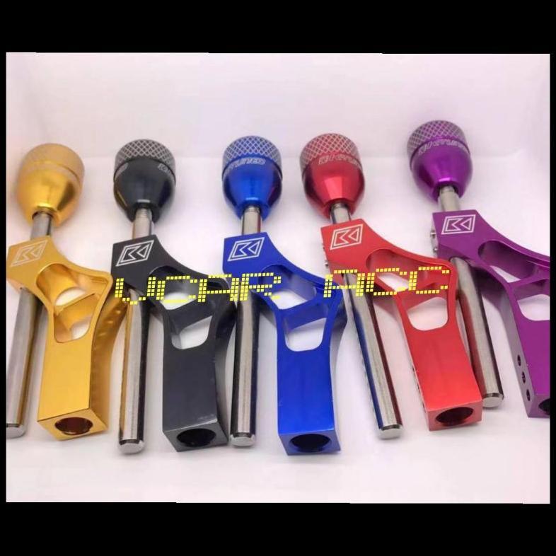 tuas kepala knop knob + tiang stik gigi tuas persneling Mobil SHIFT KNOP EXTENDER KTUNED universal t