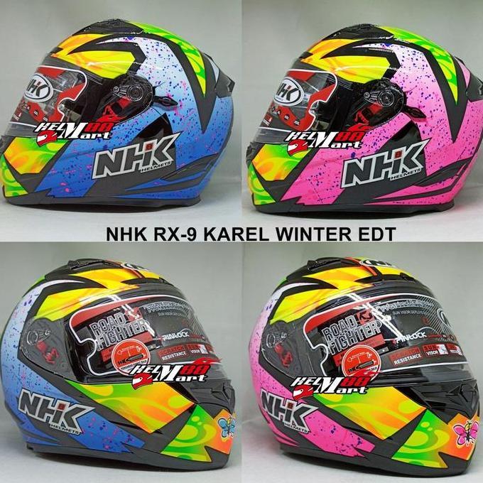 HELM NHK RX-9 Karel Winter Helm NHK Fullface RX 9 Pinlock Ready NHK RX-9