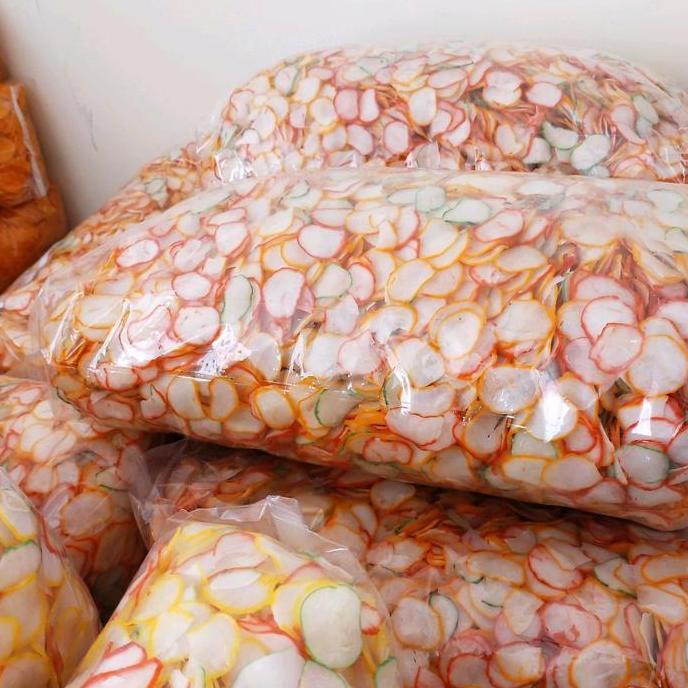 TERMURAH BAWANG PREMIUM 5KG Kerupuk Bawang Warna Warni Krupuk Mentah Lebih Enak Wangi Gurih