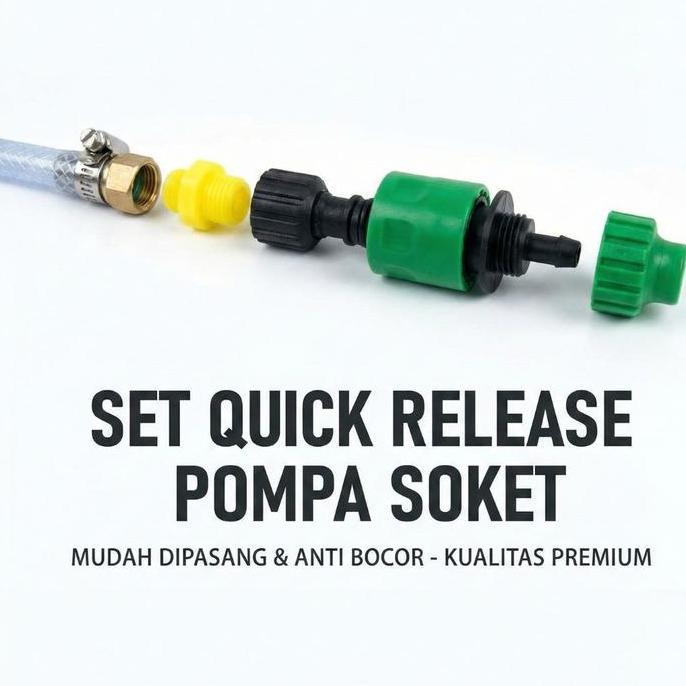 Soket Drat Konektor 18MM (Drat Luar) Ke 14MM ( Drat Luar )